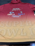 Kansas City Chiefs Super Bowl 6 Champions NFL Hooded T shirt Size mens made by foco.
100% polyester.