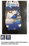 Los Angeles Dodgers Adrian Gonzalez 2 sided can cooler wincraft.