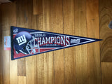 New York Giants Super Bowl 42 Champions Full Size Felt Pennant by WinCraft