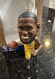Los Angeles Lakers 2020 NBA Championship xmas ornament featuring superstar LeBron James