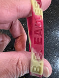 Boston College Eagles NCAA Adult Mylar Team Color Bracelets Wristbands 3pk by Forever Collectibles are stylish accessories for football fans of the Boston College Eagles.