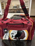 Washington Redskins NFL retro logo duffel/gym bag size medium foco