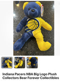 Indiana Pacers NBA Big logo plush collectors bear Forever Collectibles