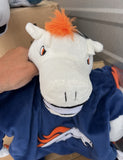 Denver Broncos NFL drawstring backpack mascot Childrens