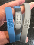 Detroit Lions Adult Mylar NFL Team Logo + Color 3pk wristbands bracelets