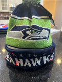 Seattle Seahawks LED NFL logo light up Winter Cap Hat! The cuffed knit design