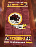 Washinton Redskins 60” NFL Retro Logo Beach Towel Team Logo Wincraft. Condition is new