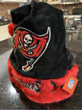 Tampa Bay Buccaneers NFL plush Solid Color team logo Santa hat