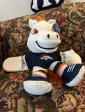 Miles Denver Broncos NFL large mascot Bed or Couch buddy