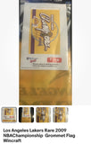 Los Angeles Lakers Rare 2009 NBA Championship Grommet Flag Wincraft. Condition is New. 3x5 ft