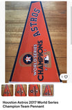 Houston Astros MLB World Series Champions Classic Collector wool Pennant,  12" x 30"