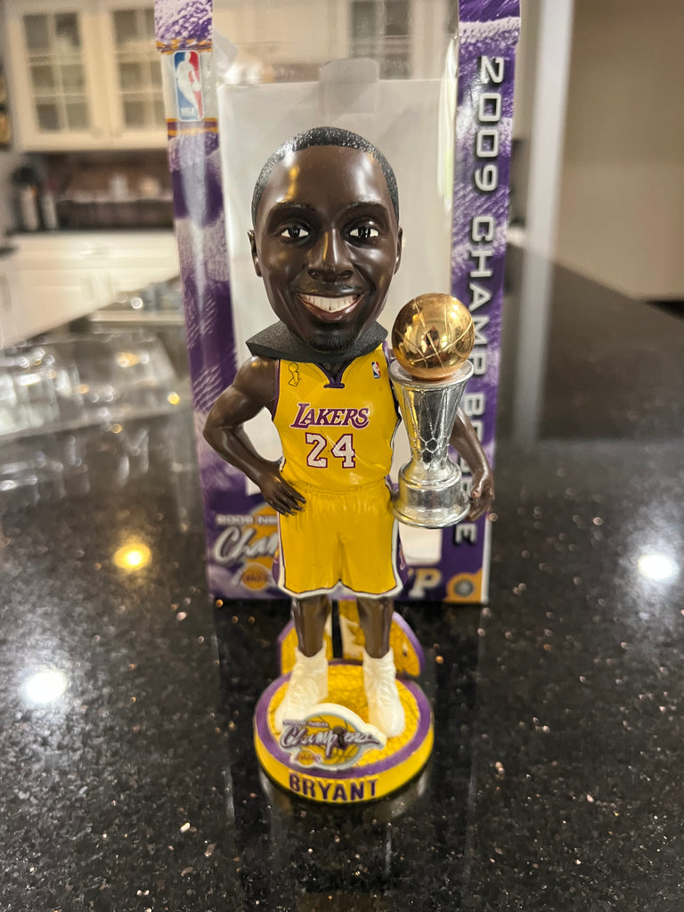 Los Angeles Lakers 2009 Kobe Bryant NBA Finals MVP Champions Bobblehead produced by Forever Collectibles