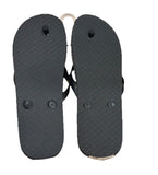 Boston Bruins NHL Team Logo Unisex Sandals by Foco see size chart for men and woman