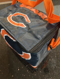 Chicago Bears big logo 6pack insulated lunch bag NFL.