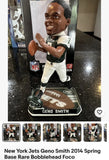New York Jets Geno Smith rare 2014 spring base bobblehead foco