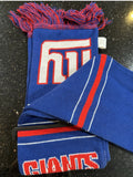 New York Giants with this amazing 65-inch adult team logo scarf.