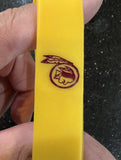 Redskins NFL team logo wide adult wristband Bracelet Silicone.