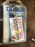Miami Heat 2013 NBA Champions commemorative acrylic key ring keychain
