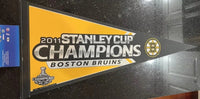 Boston Bruins 2011 official NHL Stanley Cup Champions full size felt pennant