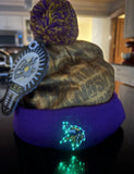 Minnesota Vikings NFL team logo  LED light up Winter Cap Hat! The cuffed knit design