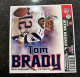 New England Patriots Tom Brady 5x6 NFL Player Ultra Decal by WinCraft