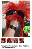 Tampa Bay Buccaneers stadium troll hair hat from Foco