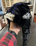 Baltimore Ravens NFL adult-sized plush team logo helmet hat