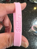 Pittsburgh Steelers NFL Team Logo Women's Mylar Wristbands Bracelets 3 Pack by Forever Collectibles