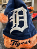 Detroit Tigers with this festive MLB team logo plush adult Santa hat from Foco.