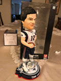 New England Patriots Tom Brady NFL Super Bowl 49 Champion Ring Base Bobblehead