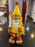 USC Trojans NCAA thematic team logo garden gnome 12 inch