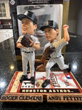 Houston Astros Roger Clemens and Andy Pettite MLB All Star Game Duel Bobblehead, featuring two former Houston Astros pitchers