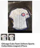 Chicago Cubs Sports Collectibles team jersey magnet New! 6"Foco.

Never used