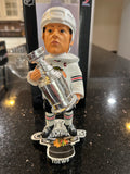 Chicago Blackhawks 3 Player NHL 2010 Stanley Cup Champions Bobblehead Set by Forever Collectibles celebrates the team's victory in the National Hockey League. This collectible set showcases three players Teows, Kane, Keith