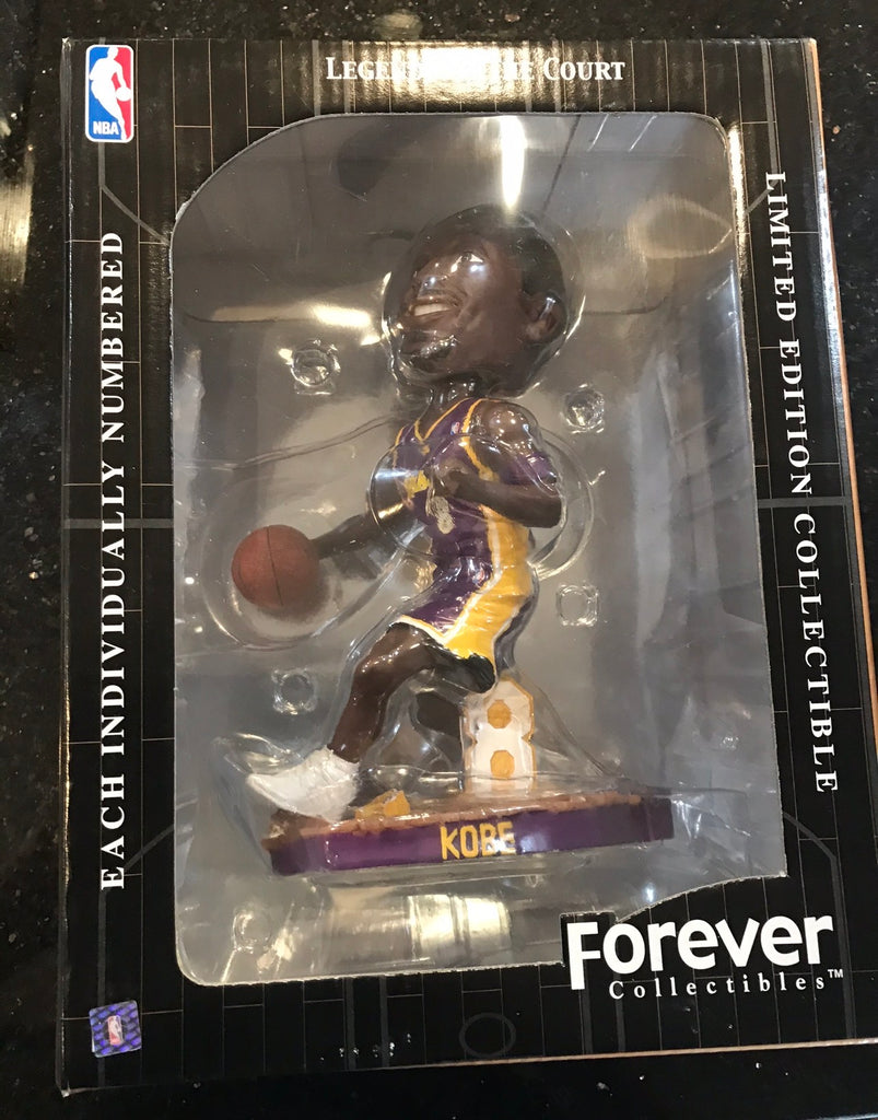Los Angeles Lakers (purple jersey)Legends of the Court Kobe Bryant action Bobblehead