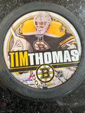 Boston Bruins Tim Thomas photo Domed Puck Wincraft.