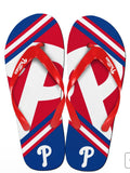 Philadelphia Phillies MLB mens size XL flip flops sandals team logo