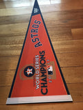Houston Astros MLB World Series Champions Classic Collector wool Pennant,  12" x 30"