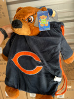 Chicago Bears team logo and mascot backpack pal