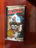 2000 Bowman Football card unopened pack