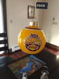 Los Angeles Lakers rare 2020 NBA Champion Bulb Commerative Ornament