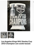 Los Angeles Kings NHL Stanley Cup 2013 Champion can cooler koozie.