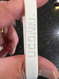 UConn Huskies NCAA Team Adult Mylar Team Color and Logo Wristbands 3 Pack is a set of wristbands perfect for any fan of the basketball team.