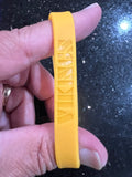Minnesota Vikings NFL Adult Mylar Team Color and Logo Wristbands Bracelets 3pk by Forever Collectibles