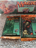 Magic Mtg 7TH (SEVENTH) EDITION Factory sealed Booster Pack X 2