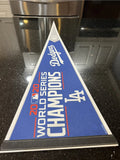 Rare Los Angeles Dodgers  MLB 2020 World Series Champions full size felt pennant