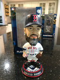 David Ross Boston Red Sox 2013 World Series Get Bearded bobblehead, produced by Forever Collectibles