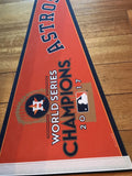 Houston Astros MLB World Series Champions Classic Collector wool Pennant,  12" x 30"