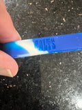 Indianapolis Colts NFL Team Color Mylar Adult Wristband Bracelets 3 Pack by Forever Collectibles is a set of three wristband bracelets
