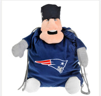 New England Patriots NFL Team Mascot Drawstring Backpack Pal